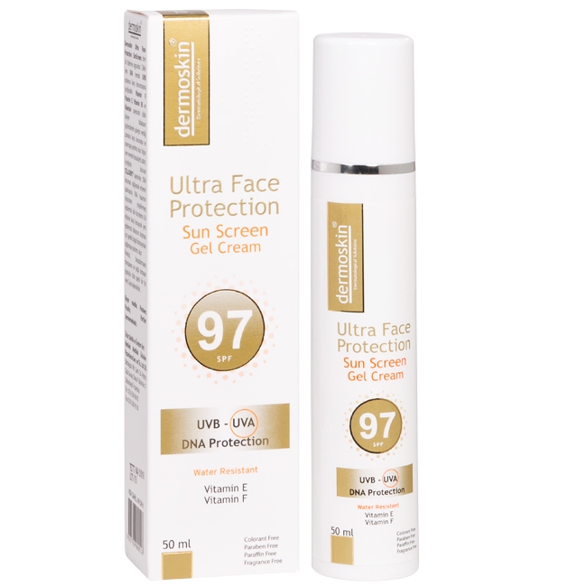 Dermoskin Ultra Face Protection SPF Sun Screen Gel Cream